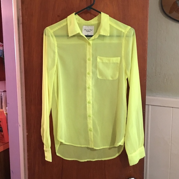 American Eagle Outfitters Tops - NWOT AEO sheer top sz S American Eagle Outfitters Tops - NWOT AEO sheer top sz S
